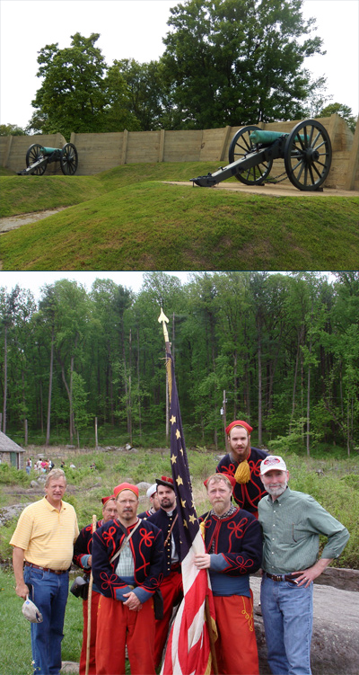 Corinth, David, Zouaves, and Friend